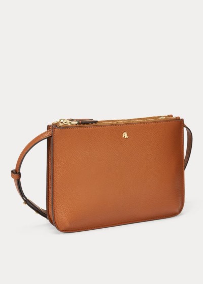 Women's Ralph Lauren Faux-Leather Carter Crossbody Bag | 279361FDZ